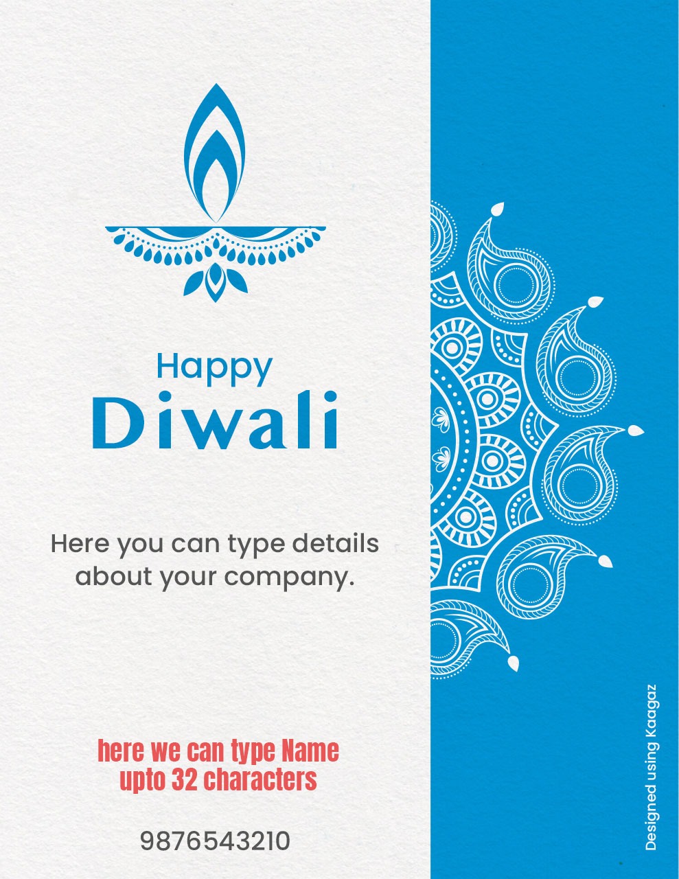 Page 6 - Free and customizable diwali templates