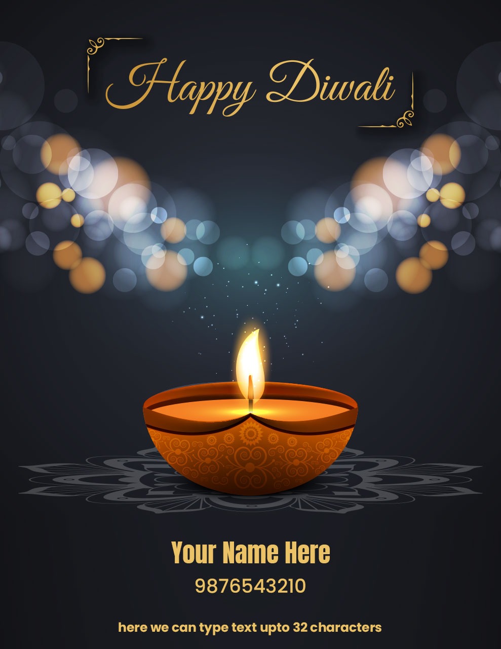 Wishing you Happy Diwali & a prosperous New Year