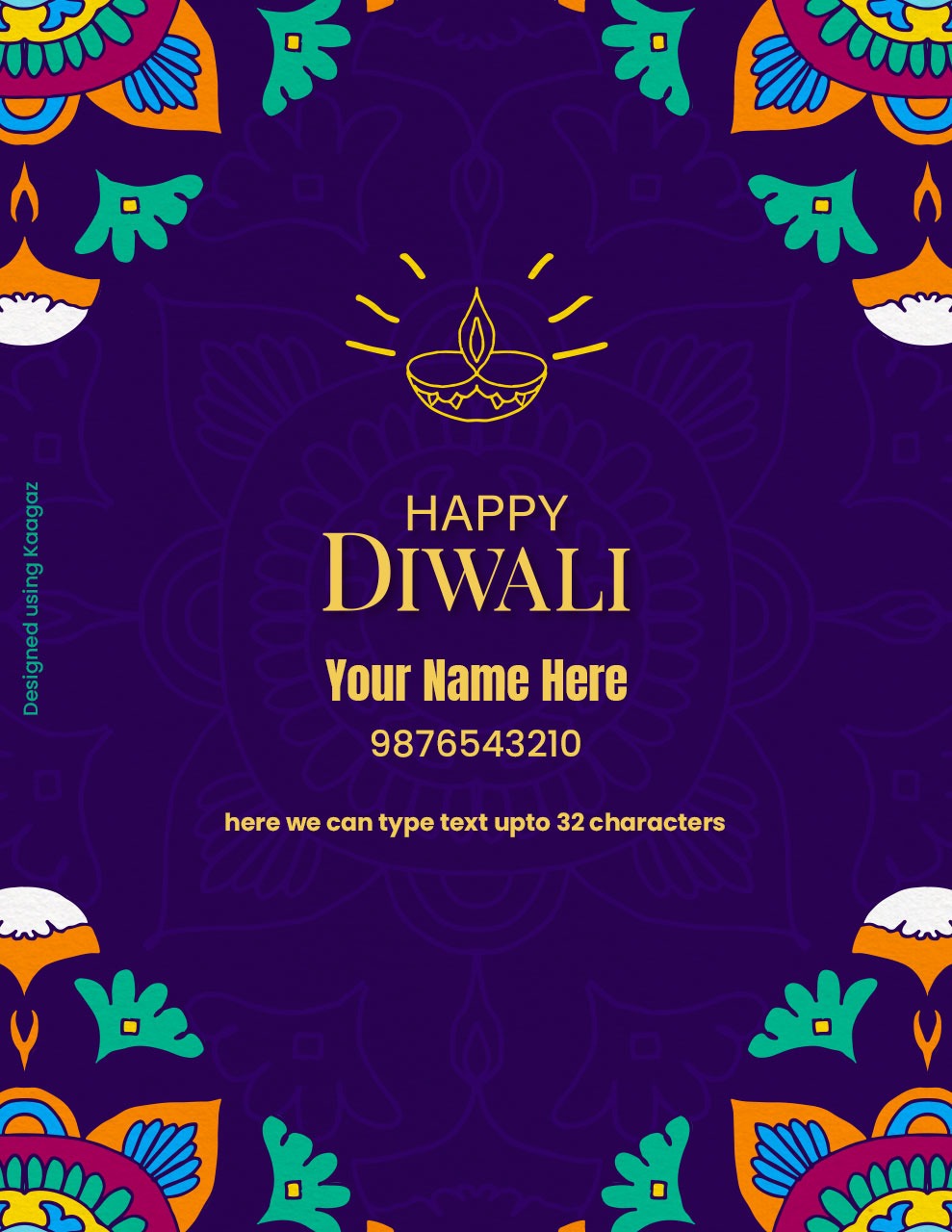 Have a happy & prosperous Diwali