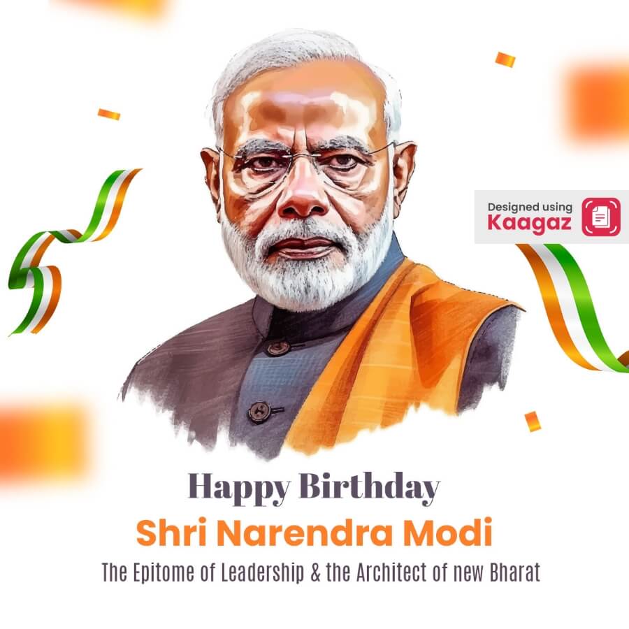 Happy Birthday Modi Ji Posters | Indian Prime Minister