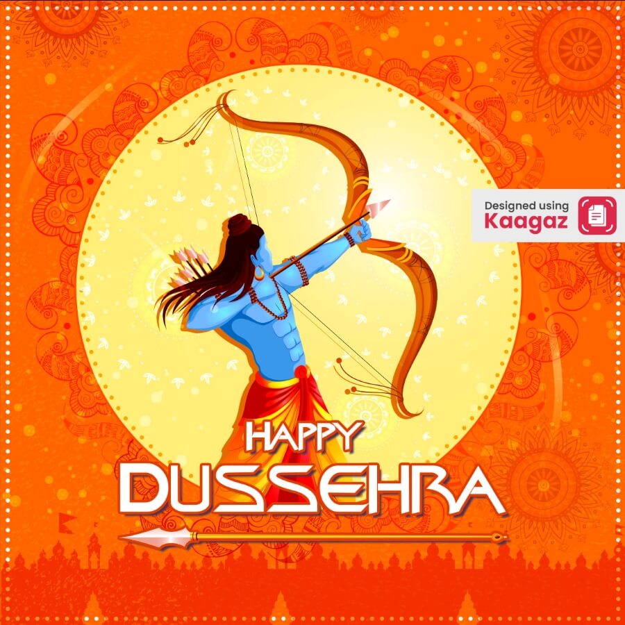 Happy Dussehra Greetings and Posters